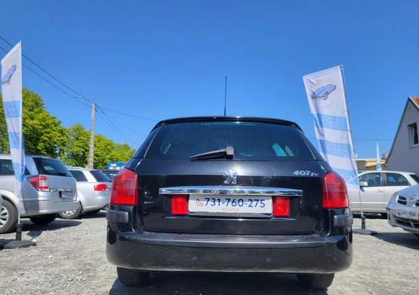 Peugeot 407 cena 9990 przebieg: 236000, rok produkcji 2007 z Gdańsk małe 16